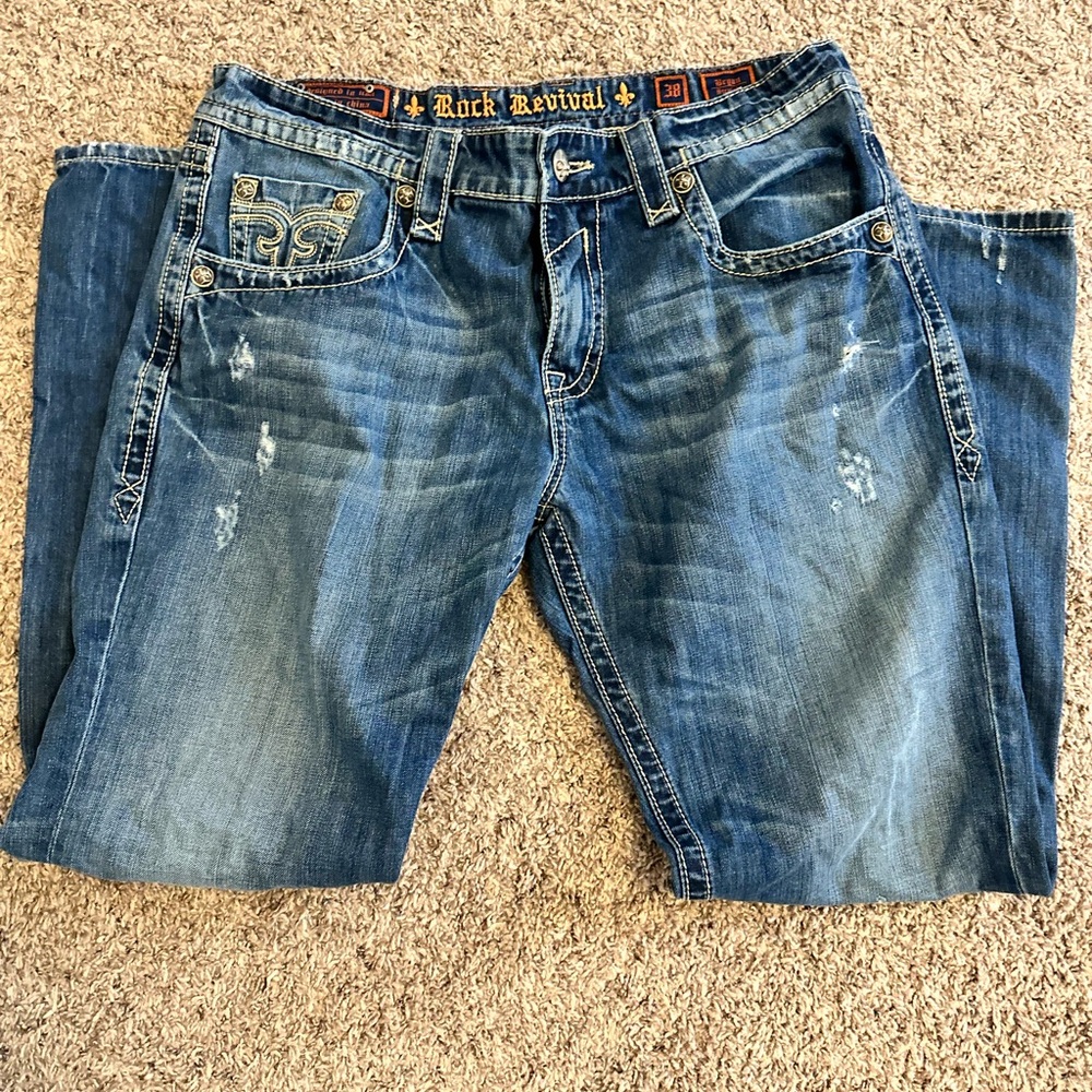 Rock revival jeans